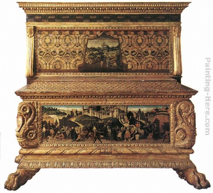 Jacopo Del Sellaio The Nerli Cassone